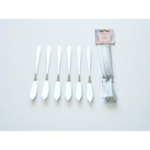 Μαχαίρι βουτύρου stainless steel σετ/6 00.07.7976
