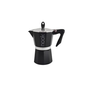 Μηχανή espresso 6κούπες μαύρη 023.601100.261