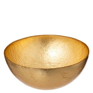 Μπωλ γυαλ.χρυσό 14