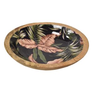 Μπωλ mango enamel mixed leaves Φ29Χ6 00.07.7467A
