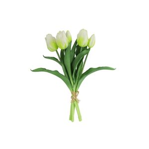 Μπουκέτο τουλίπες λευκές 28εκ. 013.802415