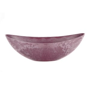 Πιατέλα μελαμίνη οβάλ  μωβ 39x12H13cm 012.862570013