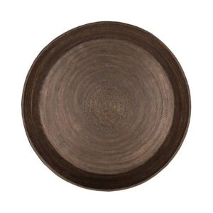 Πιατέλα μεταλ. bronze Φ47cm 012.912442005