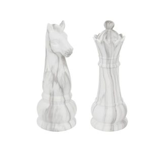 Πιόνια σκάκι/2σχέδια marble effect 10