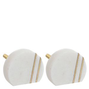 Πόμολο μεταλ.marble σ/2 Φ4 07.195135