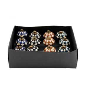 Πόμολο stoneware 4χρώματα 6