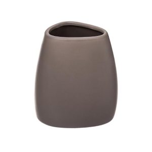 Ποτήρι μπάνιου καφέ silk ματ 07.160839G