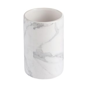 Ποτήρι οδοντόβουρτσας κεραμικό marble printed 7