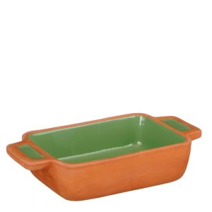 Πυρέξ κεραμ./πράσ.επίστρωση 22Χ11Χ4