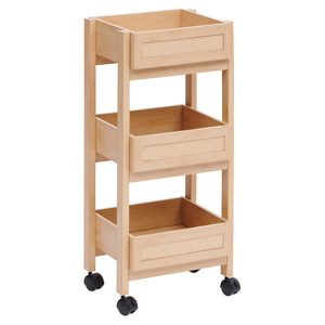 Ραφιέρα MDF με ρόδες 39