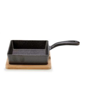 Σαγανάκι σερβ.μαντέμι/bamboo βάση   14 x 23