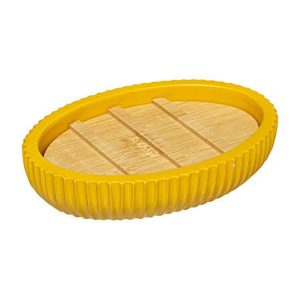 Σαπουνοθήκη κεραμ.κίτρινο 07.174542C