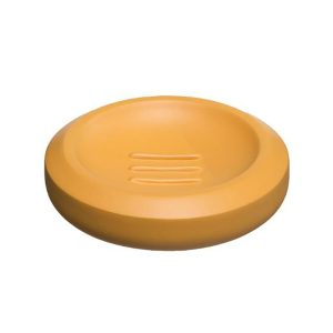 Σαπουνοθήκη κεραμ.TRIO κίτρινο 07.174532C