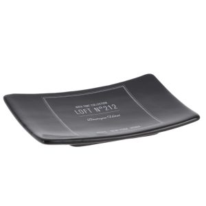 Σαπουνοθήκη κεραμική retro μαύρο 06.6477727