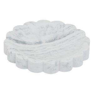 Σαπουνοθήκη μάρμαρο λευκό 12