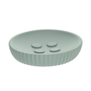 Σαπουνοθήκη polyresin βεραμάν ριγέ 11x2.4cm 06.64103146