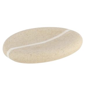 Σαπουνοθήκη polyresin/stone effect/φυσικό 11.5x10 cm 06.64153104
