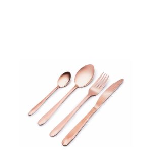 Σετ μαχαιροπήρουνα ροζ χρυσός 16τεμ 03.25465