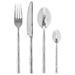 Mαχαιροπίρουνα BAMBOO σετ 24τμχ/inox 07.154528