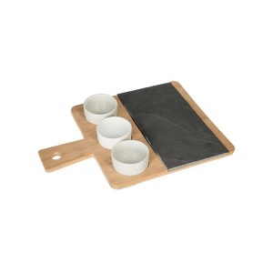 Σετ ντιπ σχιστόλιθος με 3μπωλάκια 07.150083