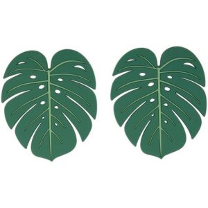 Σουβέρ φύλλο πράσινο 10x12 cm/set 2pcs 03.56931