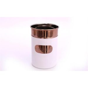 Θήκη εργαλείων μεταλ.λευκό με χαλκό 12Χ18 014.KG0317