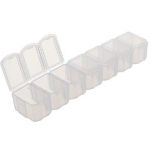 Θήκη για χάπια 7ημερών πλαστ. 16.5x3.5x 2.3cm 06.20330100