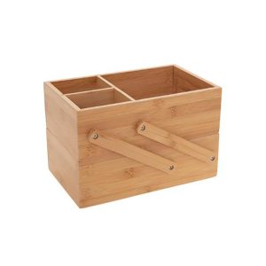 Θήκη οργάνωσης bamboo 3θέσεων  25Χ15Χ16 07.160905
