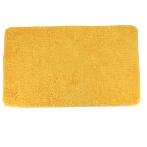 Χαλί μπάνιου microfiber με λάστιχο κίτρινο 45Χ75 06.7746196