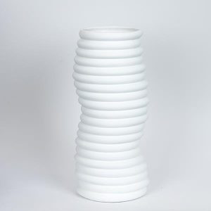 ΒΑΖΟ ΚΕΡΑΜΙΚΟ ΛΕΥΚΟ 17.6x14.3x38cm