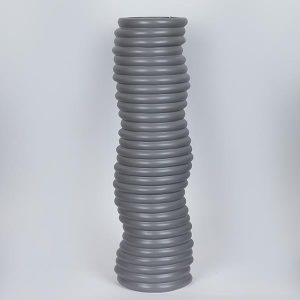 ΒΑΖΟ ΚΕΡΑΜΙΚΟ ΣΚΟΥΡΟ ΓΚΡΙ 17.6x14.3x57.5cm