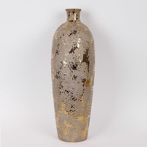 ΒΑΖΟ ΚΕΡΑΜΙΚΟ ΧΡΥΣΟ 17.5x17.5x53.5cm