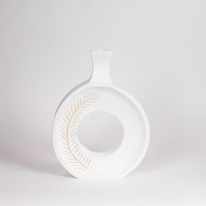 ΒΑΖΟ ΞΥΛΟ ΛΕΥΚΟ-ΦΥΣΙΚΟ 25x6x32cm