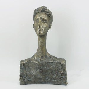 ΔΙΑΚΟΣΜΗΤΙΚΟ ΓΛΥΠΤΟ ΑΝΘΡΩΠΟΣ ΓΚΡΙ 19x10x30cm