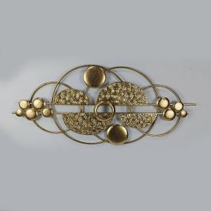ΔΙΑΚΟΣΜΗΤΙΚΟ ΤΟΙΧΟΥ ΜΕΤΑΛΛΙΚΟ ΧΡΥΣΟ 88.5x5.5x39.5cm