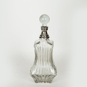 ΚΑΡΑΦΑ ΓΥΑΛΙΝΗ - ΜΕΤΑΛΛΙΚΗ ΑΣΗΜΙ 11x33cm