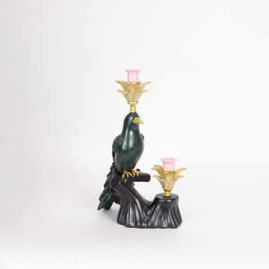 ΚΗΡΟΠΗΓΙΟ ΠΟΥΛΙ ΠΟΛΥΡΕΖΙΝ ΜΑΥΡΟ-ΠΡΑΣΙΝΟ-ΡΟΖ 1 ΘΕΣΗ 24.5x14x38.5cm