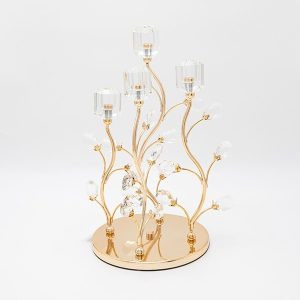 ΚΗΡΟΠΗΓΙΟ ΡΕΣΩ ME ΓΥΑΛΙ- ΜΕΤΑΛΛΙΚΟ ΧΡΥΣΟ 4 ΘΕΣΕΙΣ 20x36cm