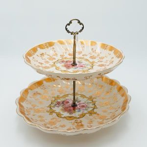 ΟΡΝΤΕΒΙΕΡΑ ΠΟΡΣΕΛΑΝΙΝΗ ΜΠΕΖ - ΧΡΥΣΗ 31x25x26cm