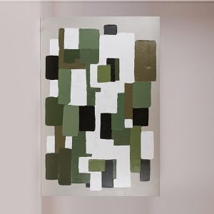 ΠΙΝΑΚΑΣ ΚΑΜΒΑΣ ΧΕΙΡΟΠΟΙΗΤΟΣ ΠΟΛΥΧΡΩΜΟΣ 80x3.8x120cm