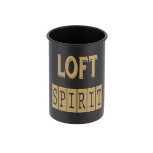 Ποτήρι μπάνιου μεταλ.μαύρο LOFT - Box In Θεσσαλονίκη - 25ης Μαρτίου 111