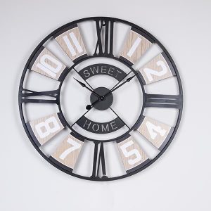 ΡΟΛΟΪ ΤΟΙΧΟΥ ΜΕΤΑΛΛΙΚΟ - ΞΥΛΙΝΟ NATURAL - ΛΕΥΚΟ - ΜΑΥΡΟ 60x4.5x60cm