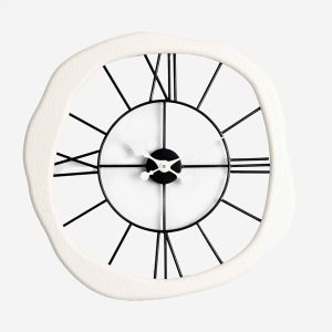 ΡΟΛΟΪ ΤΟΙΧΟΥ ΜΕΤΑΛΛΙΚΟ - ΞΥΛΙΝΟ ΛΕΥΚΟ - ΜΑΥΡΟ 61x4x60cm