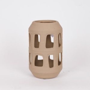 ΦΑΝΑΡΙ ΚΕΡΑΜΙΚΟ ΚΑΦΕ 20x20x37.5cm