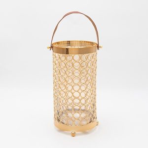 ΦΑΝΑΡΙ ΜΕΤΑΛΛΙΚΟ ΧΡΥΣΟ 14x27cm