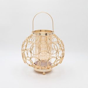 ΦΑΝΑΡΙ ΜΕΤΑΛΛΙΚΟ ΧΡΥΣΟ 23x23cm