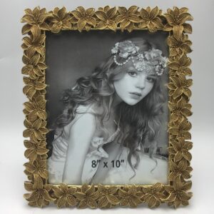 Κορνίζα Polyresin Χρυσή Ανάγλυφη Λουλούδια  22210-81 20×25εκ. - Box In Θεσσαλονίκη - 25ης Μαρτίου 111