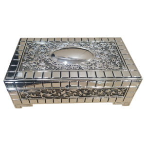 Μπιζουτιέρα Επάργυρη "Lacquered"  με βελούδινο εσωτερικό σε μπλέ χρώμα 17