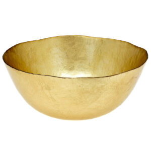Μπολ Γυάλινο Kronos Oro με Φύλλα Χρυσού Ø28cm | Cryspo Trio | 80.510.11 - Box In Θεσσαλονίκη - 25ης Μαρτίου 111