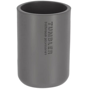 Ποτήρι μπάνιου polyresin γκρι ματ | 06.61101260 - Box In Θεσσαλονίκη - 25ης Μαρτίου 111